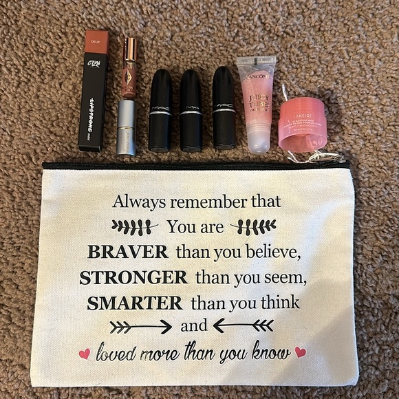 MAC Cosmetics Other - Lip Bundle and Bag
